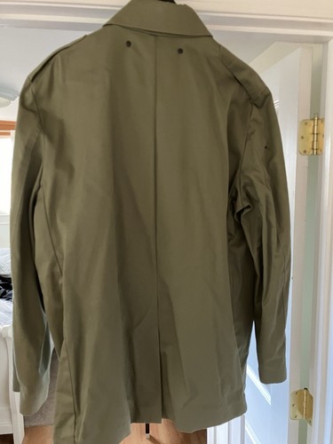 Marc by Marc Jacobs Men's Cotton Twill Military-Style Jacket Size XL Green - Picture 2 of 9