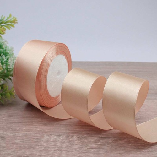 100 Yards 2/8" 3/8" 1/2" 5/8" 3/4" 1" Satin Ribbon Trim lot Wedding Party Decor - Picture 15 of 28