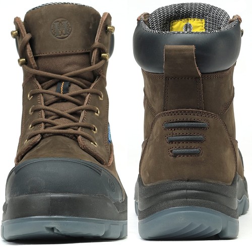 Zapatos de trabajo de seguridad impermeables EH Comp Toe, botas antideslizantes a prueba de pinchazos - Imagen 4 de 6