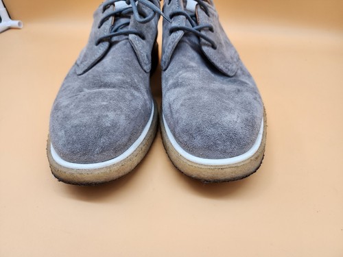 RAG & BONE MEN'S ELLIOT OXFORD SIZE 8.5 M (41.5) IN GRAY SUEDE GUM SOLES - Picture 2 of 13