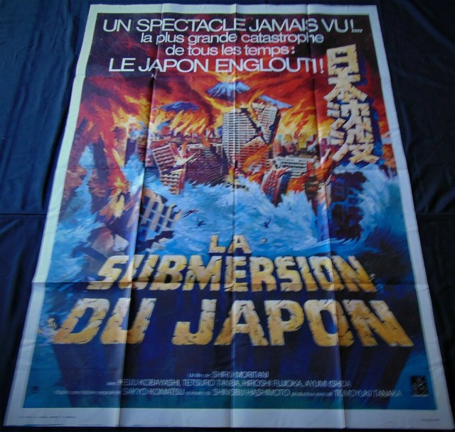 Tidal Wave *French Movie Poster Original 47"63" *1973 | eBay
