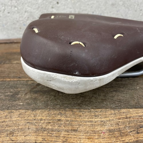 Bontrager Eco Seat Comfort Saddle Recycled Nebula Brown Wide Recycle Stitch Cut - Picture 9 of 18