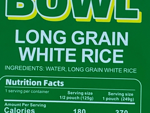 Instant rice in 90 seconds, cooked, fluffy long grain white, 8.8oz x 5 packs - Picture 2 of 5