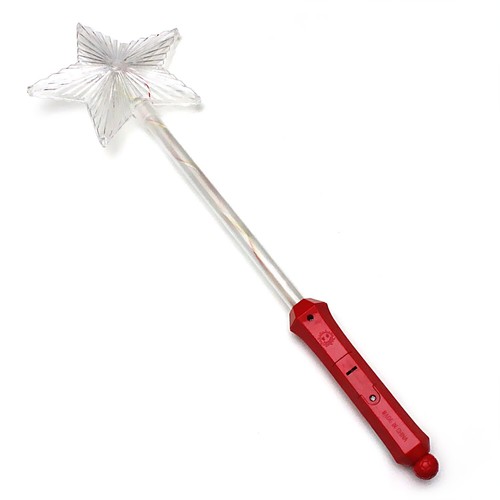 LED-Sternstab 43 cm groß I Leuchtender Zauberstab Kinder I Egel-Sternstab  ... - Bild 7 von 11