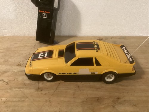Vintage Tandy/Radio Shack # 27 Ford Mustang Cobra (Tested/Working) With Remote - Picture 5 of 7