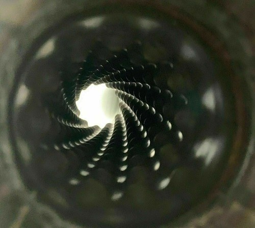 Universal Glass Pack Exhaust Resonator 2.5" Muffler 4" Round Body Pair of 2 - Bild 6 von 7