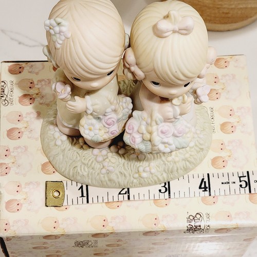 PRECIOUS MOMENTS Last Forever To My Forever Friend Porcelain Figurine #100072 - Bild 10 von 11