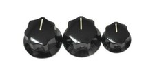 Fender Jazz Bass Knobs 2-Large/1-Small (0991370000)
