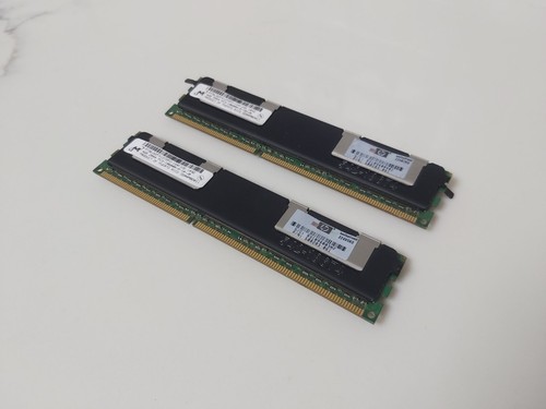 8GB (2X4GB) Micron 2Rx4 PC3-10600R-9-10-J0 MT36JSZF51272PZ-1G4F1DD - Picture 2 of 3