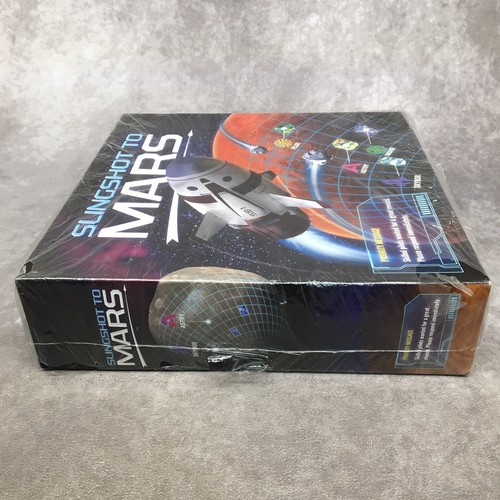 Slingshot To Mars Board Game New but plastic shrink wrap is coming off/has scuff - Picture 5 of 10