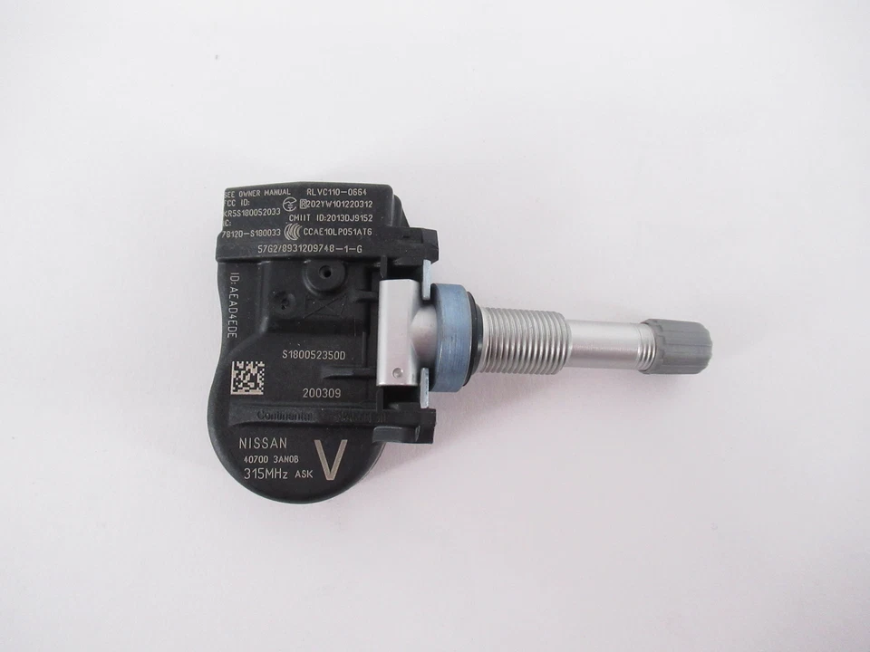 Genuine OEM Nissan 40700-3AN0B Tire Pressure Monitoring System Sensor - Image 2 of 4