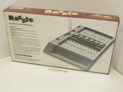 PARKER BROTHERS RAZZLE WORD GAME NEW SEALED FREE SHIP - Picture 2 of 2