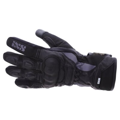 IXS Glasgow Motorcycle Gloves Waterproof Mens Black