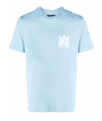 【新品未使用】AMIRI シャツ ブルー L AMIRI MA Logo T-Shirt Light Blue | eBay