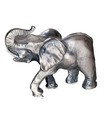 Lenox Princeton Gallery Elephant Figurine Silver Vintage 90s 1995 Retro