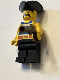 Lego PIRATES Blue White Stripe Shirt PI017 MINIFIGURE 1871