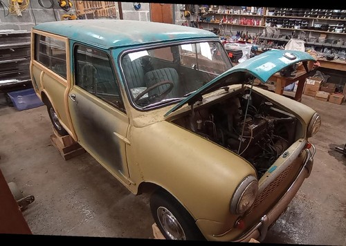 Classic Mini Mk1 Estate Smooth-Roof Floor-Start Countryman (Traveller/Traveler) - Picture 10 of 24