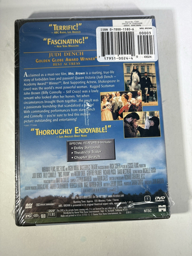 4 new DVDs lot Brideshead Revisited Mansfield Park Sense Sensibility Mrs Brown - Imagen 14 de 14