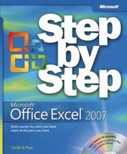 Microsoft  Office Excel  2007 Step by Step by Curtis Frye