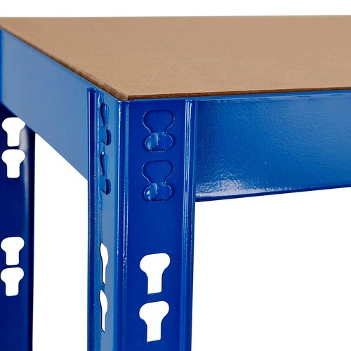 5 Tier Racking Shelf Heavy Duty Garage Shelving Storage Shelves Unit 180x90x30cm - Picture 4 of 7