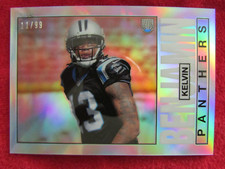 2014 Topps Chrome Kelvin Benjamin #33  1985 Parallel  ROOKIE REFRACTOR #/99