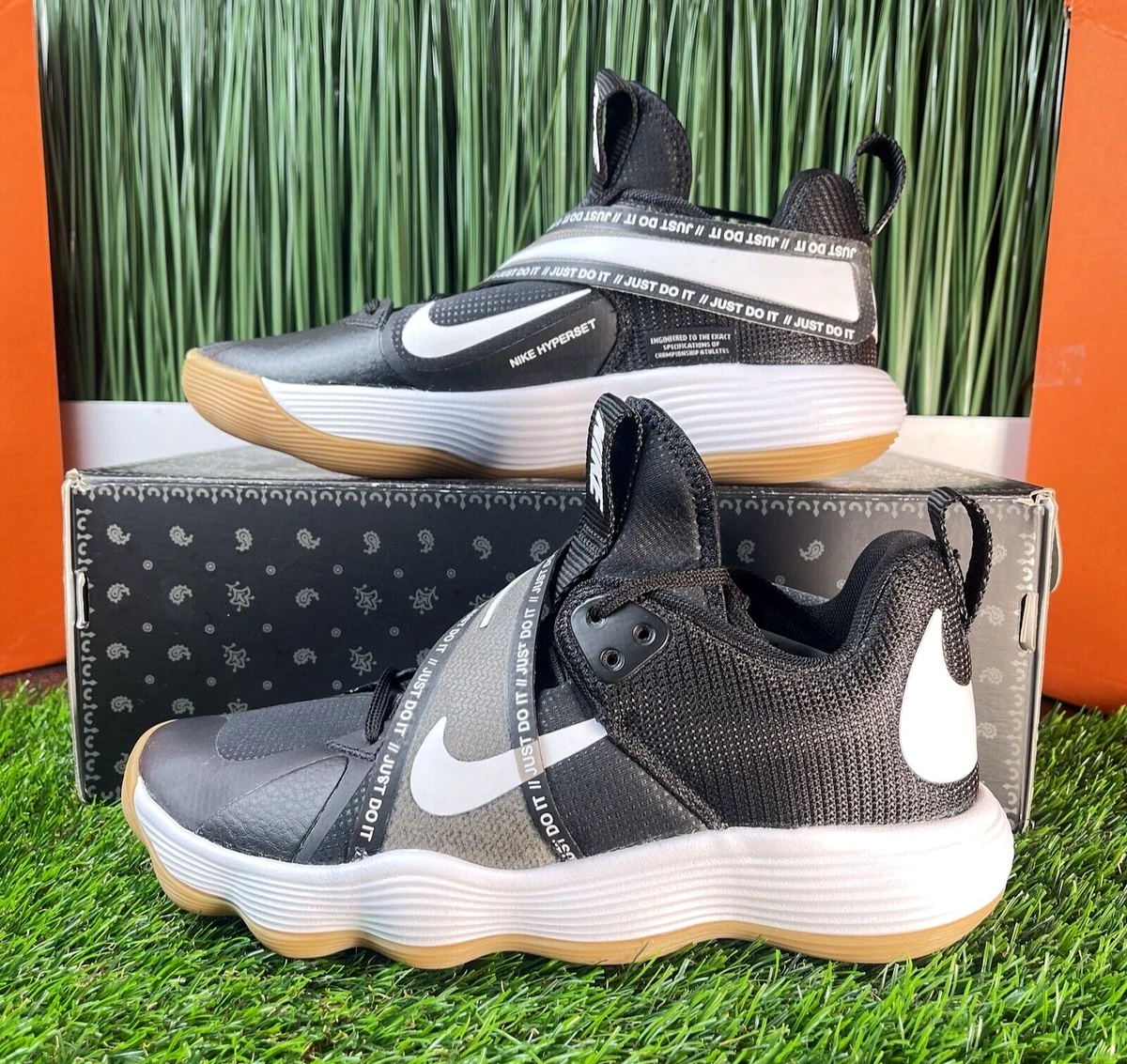 Womens black and top gray nike shoes