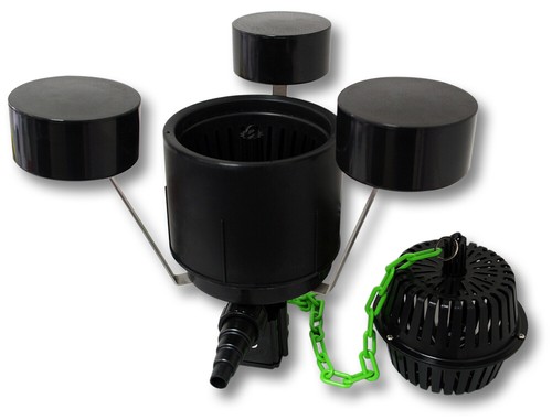 TTSunSun Set de filtres de bassin à pression 10000l vente en gros 11W UVC 40W ECO pompe 25m tuyau écumeur