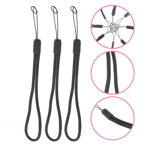 10 PCS Nylon Hand Strap Mobile Phone Straps Lanyard Wrist Cellphone Band