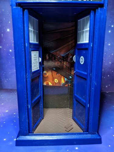 11th Doctor Who TARDIS White Window Version Flight Control Non Electronic Toy - Picture 10 of 10