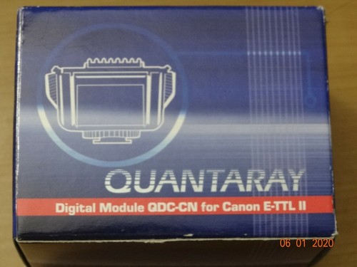 Quantaray FLASH MODULE QDC-CN for CANON E-TTL II Rebel XT 20D EOS 53-166-0983 - Picture 4 of 4