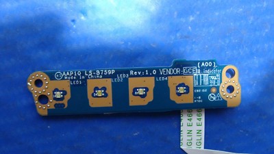Dell Alienware 17.3'' 17 R3 Genuine Laptop LED Board w/Cable LS-B759P A14CP1 GLP*