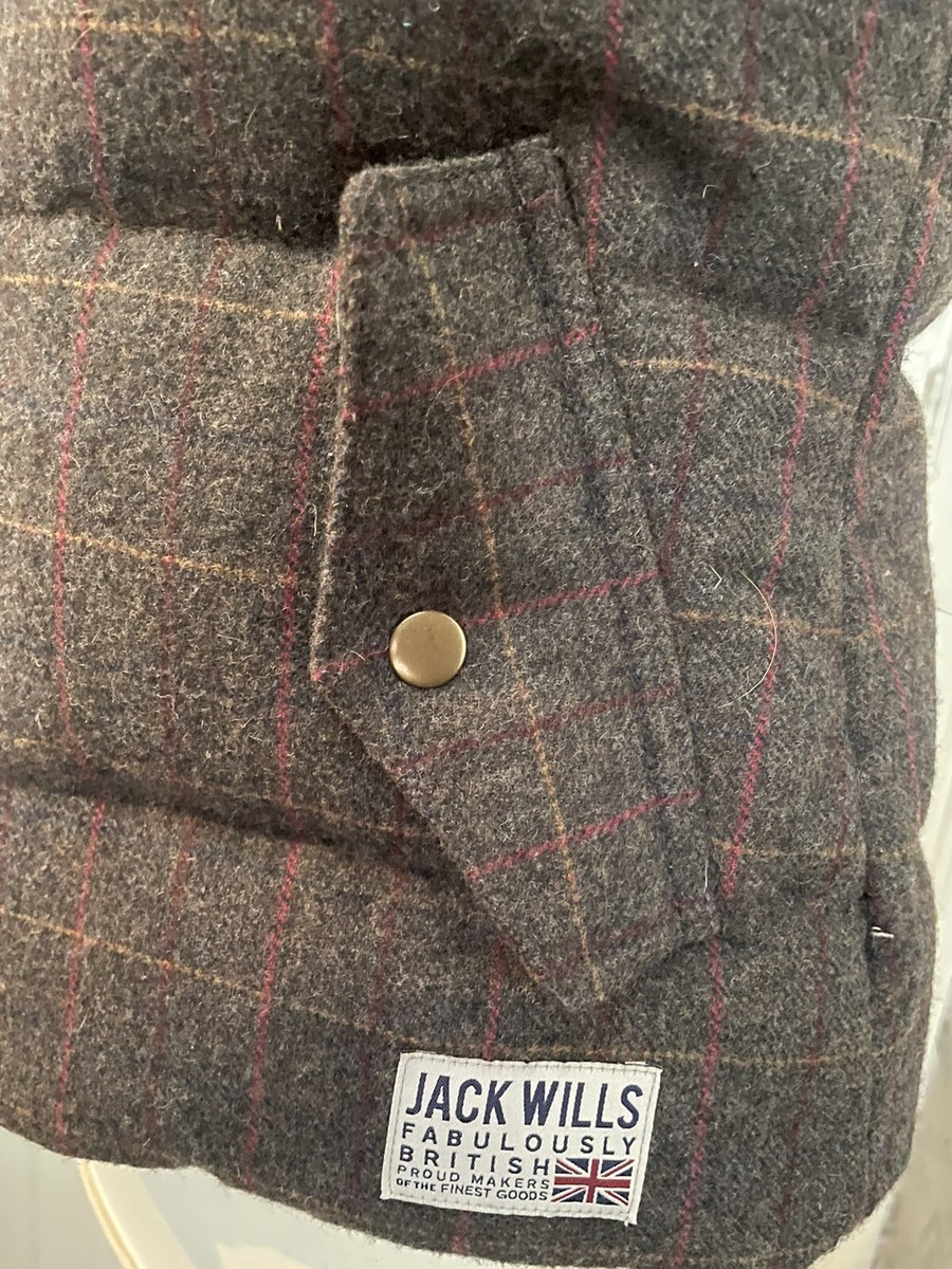 Jack wills tweed gilet cheap