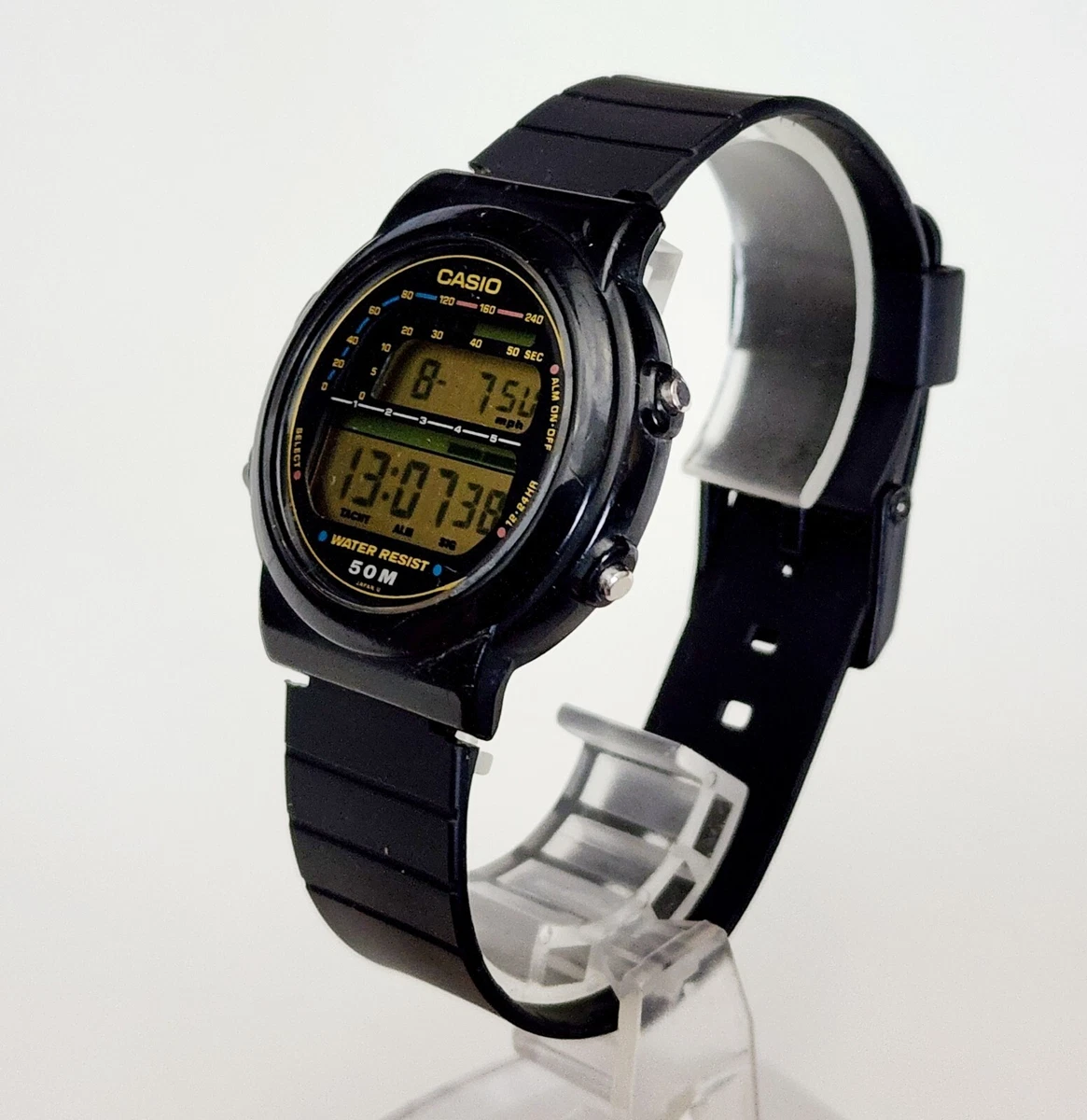 Casio tachymeter best sale watch