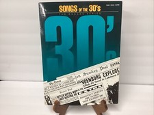 Songs of The 30 s The Decade Series Vintage Songbook/Sheet Music Trade PB