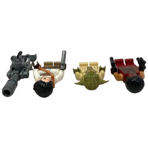 LEGO Star Wars Minifigure Lot 5x Poe Dameron Yoda IG-88 Mandalorian Greef Karga - Picture 5 of 6