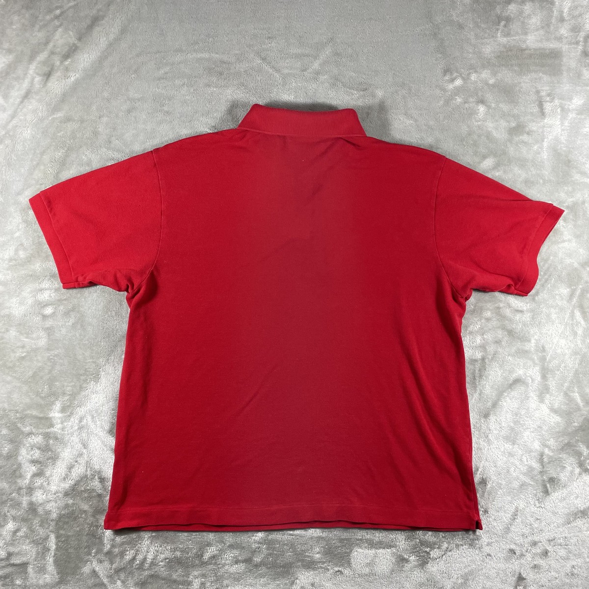 Lacoste Men's Polo Shirt XXL Size 7 Red Short Sleeve Golf