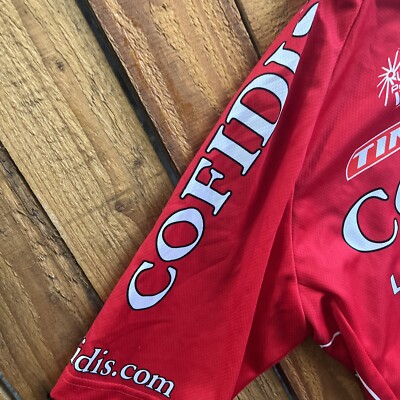 Nalini Team Cofidis Cycling Jersey Men's Size 4 UCI Pro Tour