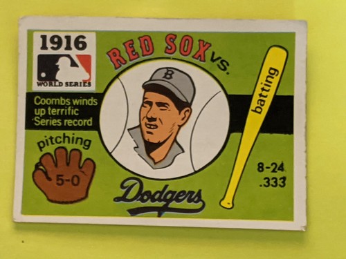 1971 Fleer Laughlin World Series  WS Cards 1903 -1970 U Pick to Complete Set - Picture 72 of 443