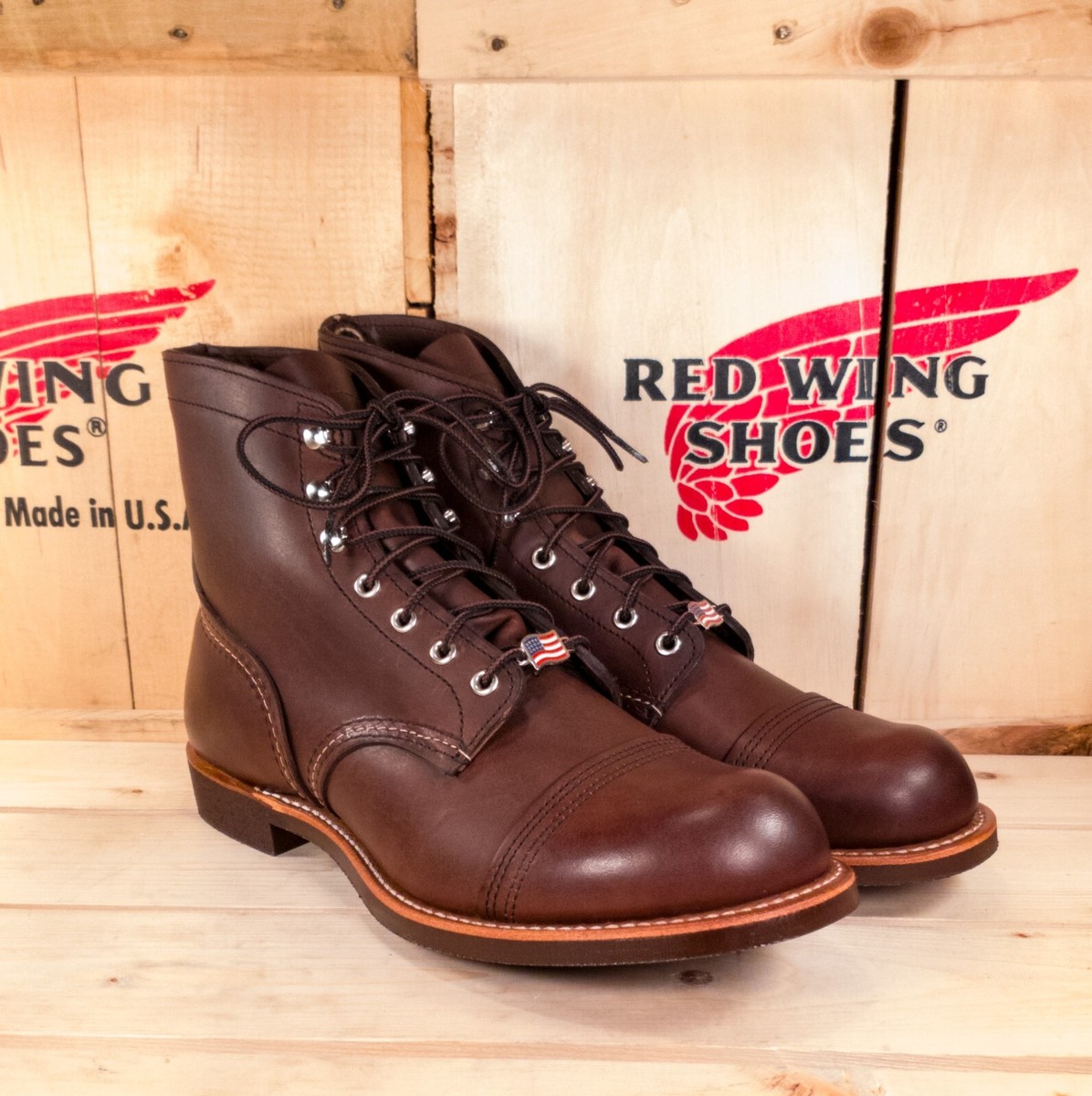Red Wing 8111 Iron Rangers (Runs Large) (USA) | eBay