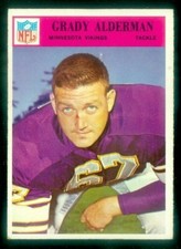 1966 PHILADELPHIA #106 GRADY ALDERMAN EXMT