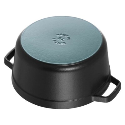 調理器具 Staub Pico Cocotte Round 18cm Black Staub Pico Cocotte Round 18cm Black – Enamel Cast Iron, IH & Gas