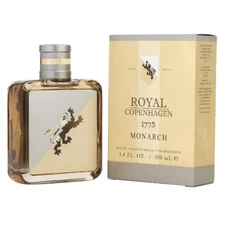 Royal Copenhagen 1775 Monarch 3.4 oz EDT Cologne for Men New In Box