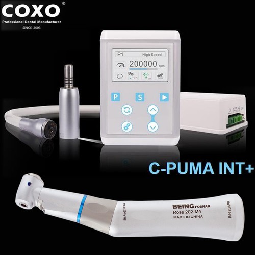 Pieza de mano LED micromotor dental eléctrico COXO incorporada 1:1 1:5 contra ángulo NSK - Imagen 100 de 112