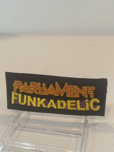 VTG Parliament Funkadelic Embroidered Logo Iron-On Patch George Clinton 70s Funk - Picture 1 of 9