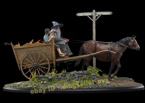 Weta The Lord of the Rings MASTERS COLLECTION GANDALF & FRODO Statue Figure 350 - Picture 5 of 9