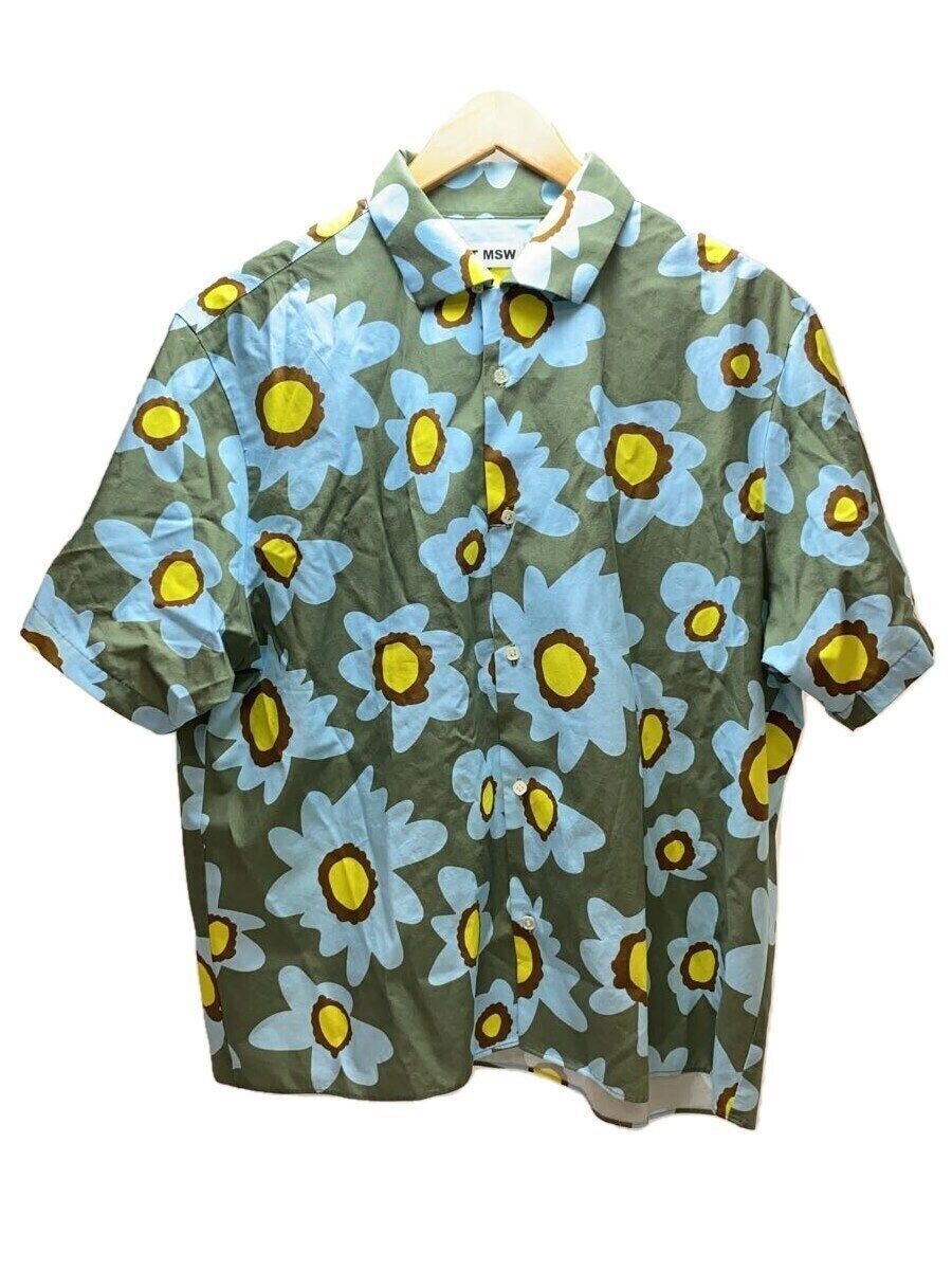 TTTMSW aloha shirt large rayon Khaki floral ttt-2021-ss-sh02 Used 