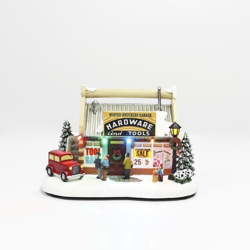 Christmas Village Enchanted Forest™ Hardware Store tool - Bild 2 von 4