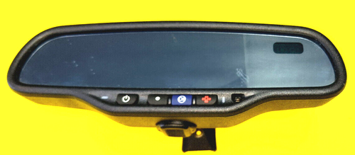 GM Cadillac OEM On Star GNTX-261 015322 Inside Rear View Mirror Auto Dim compass
