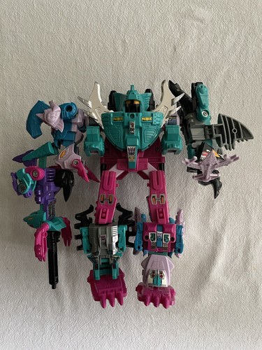 Combinador Transformers G1 Piranhacon casi completo Seacons vintage 1987 suelto - Imagen 1 de 2
