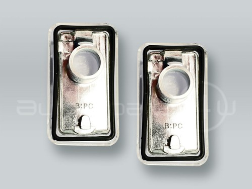 PAR de luces marcadoras laterales transparentes para 1988-1998 PORSCHE 911 930 968 - Imagen 2 de 2